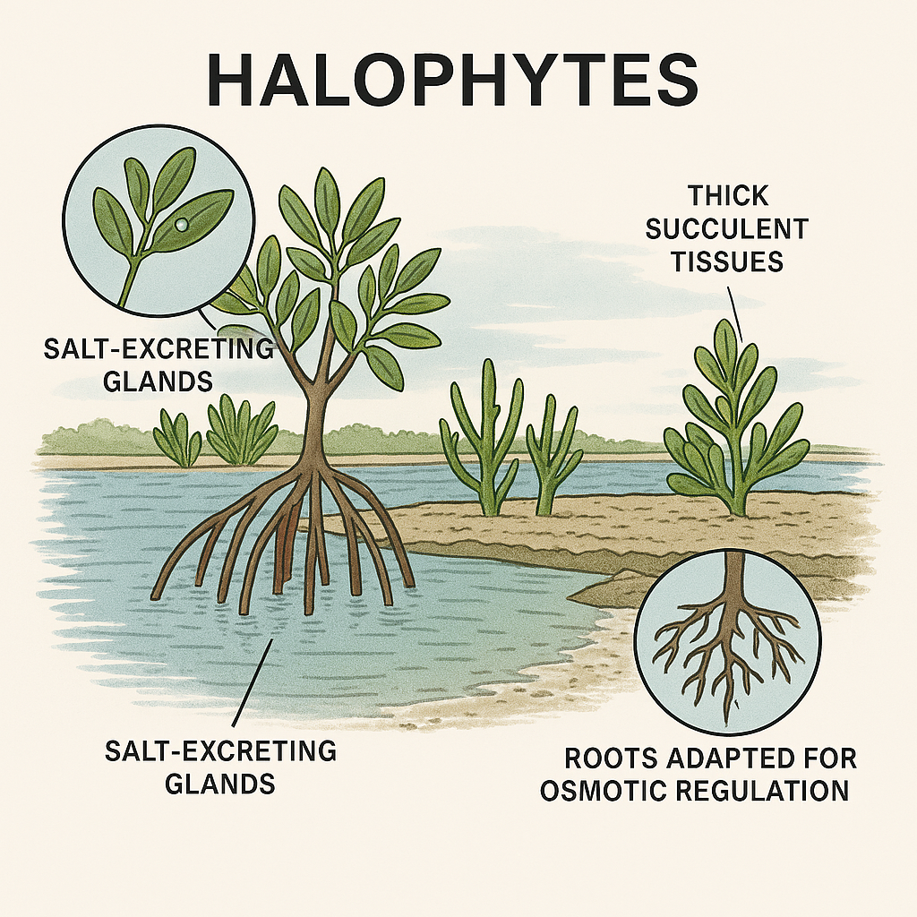 Halophytes
