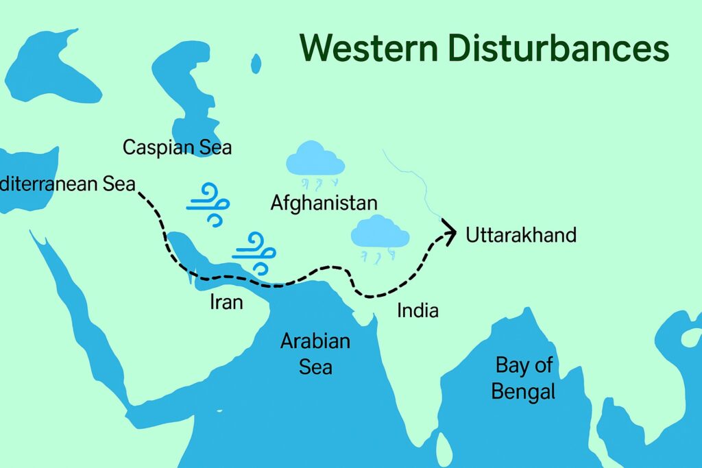 Path of Western Disturbance