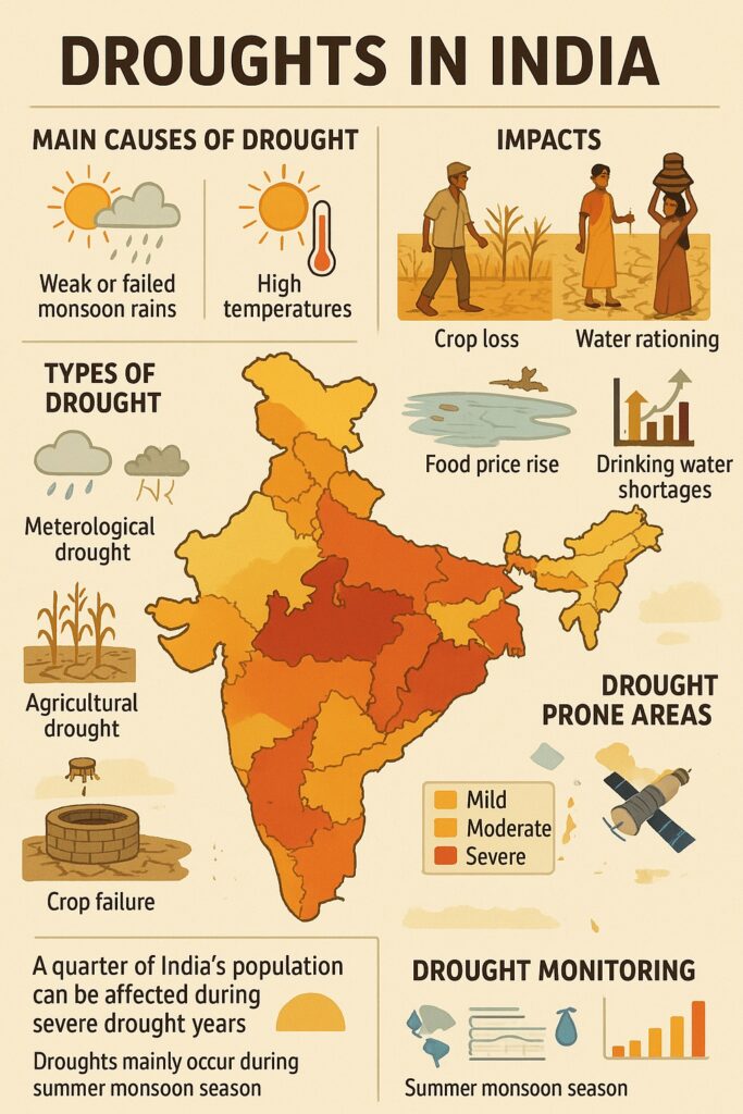Causes of Draught