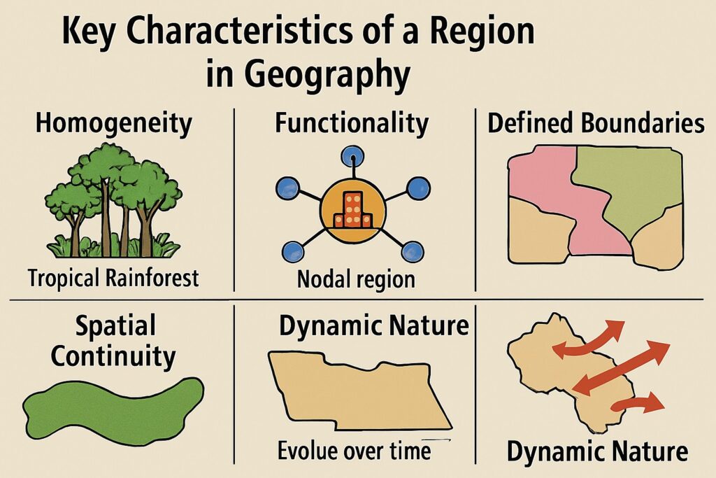 Characteristics of Region
