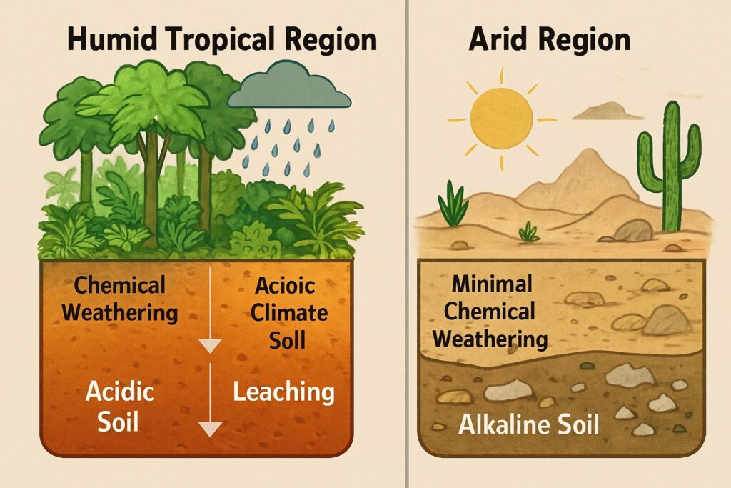 Effect of Climate on Soil Formation