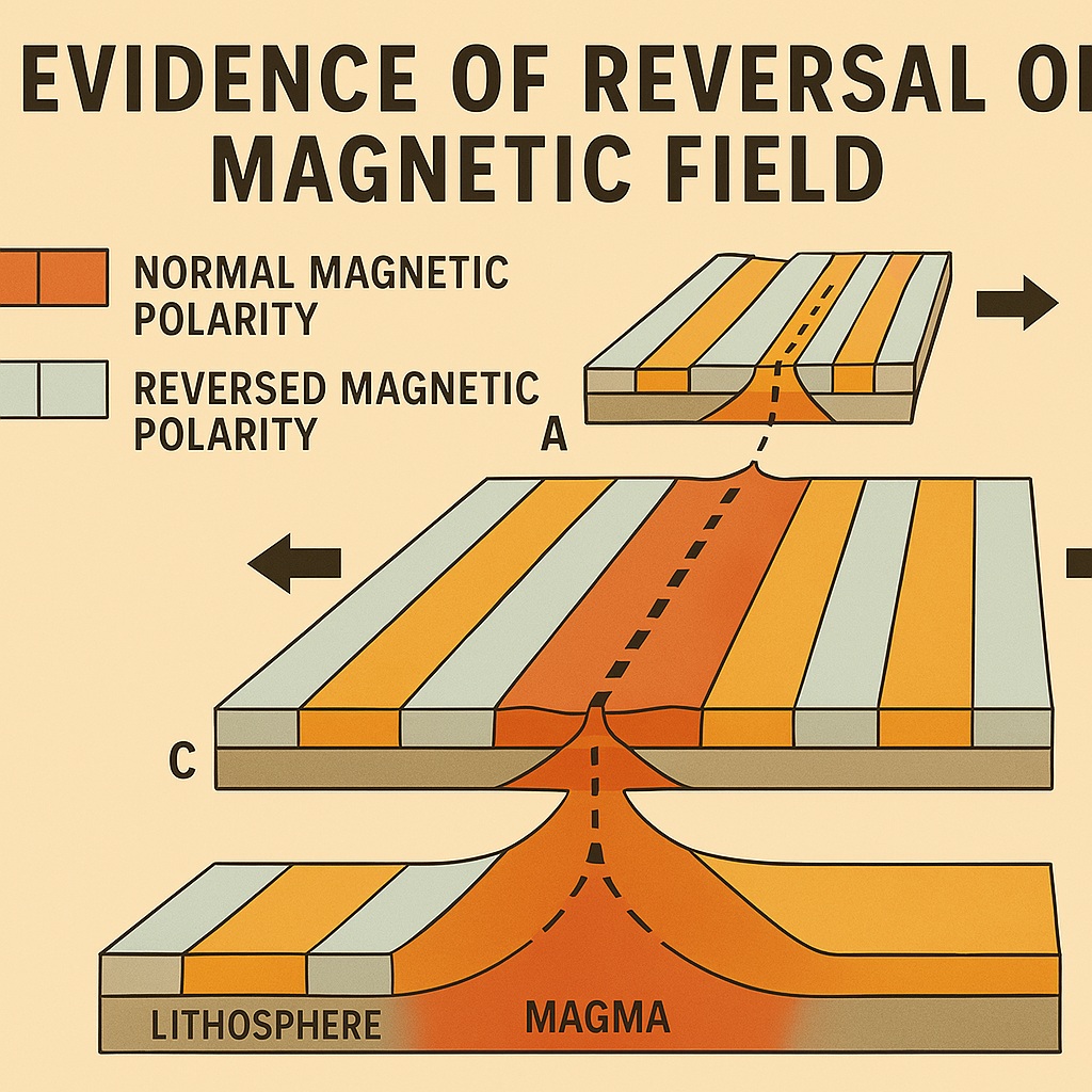 Evidence of Reversal of Magnetic Field Image
