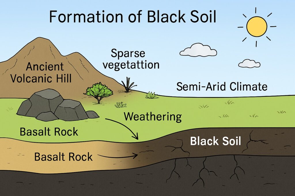 Formation of Black Soil
