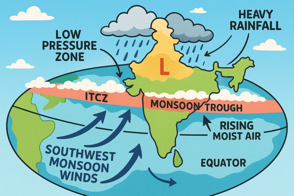 ITCZ and Indian Monsoon