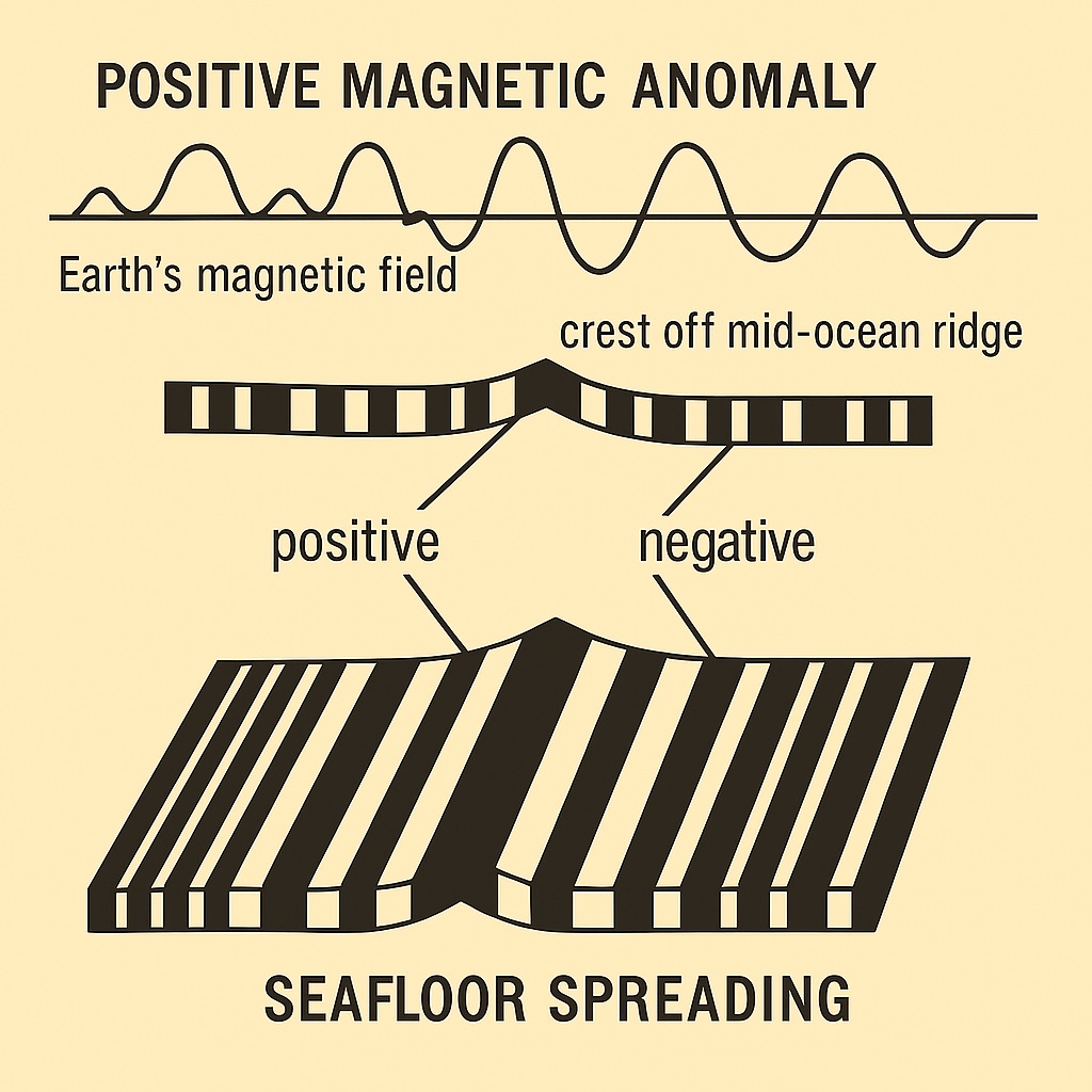 Magnetism and Sea Floor Spreading
