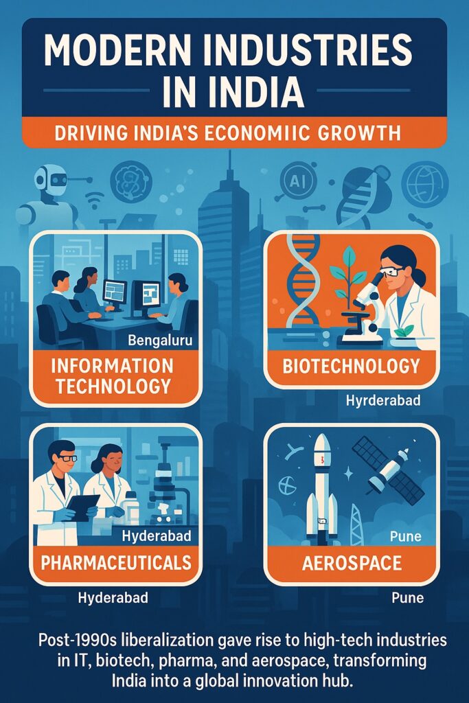 Modern Industries in India