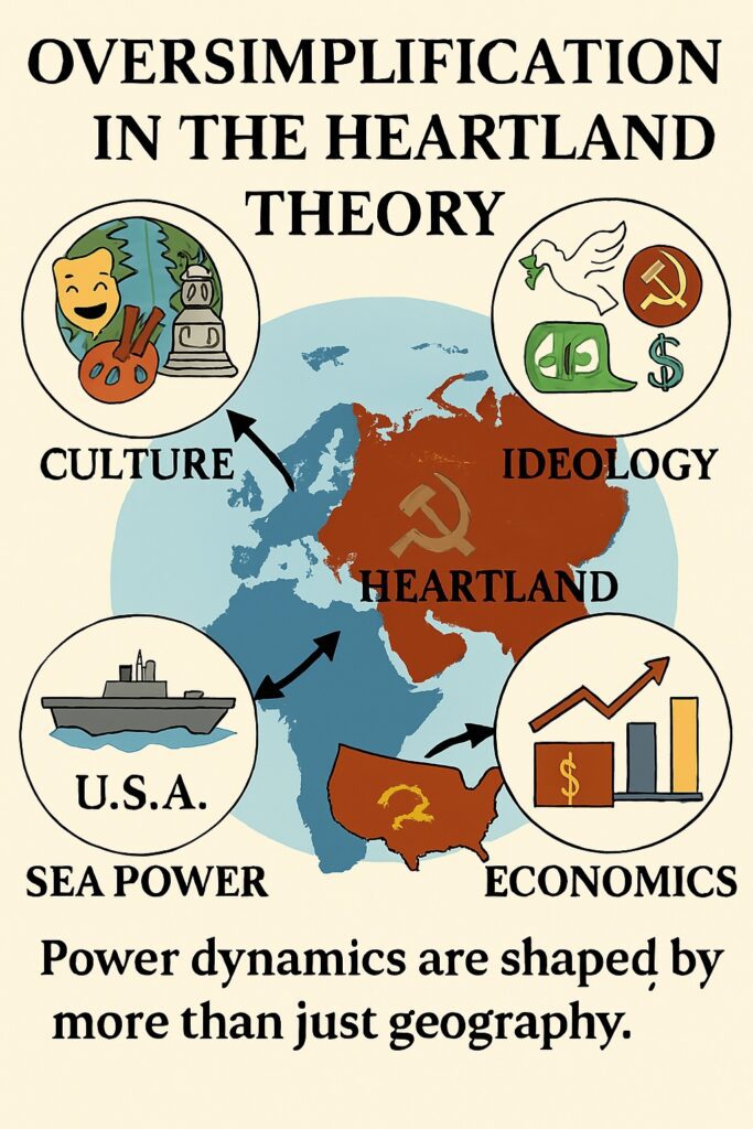 Oversimplification as the Criticism of Heartland Theory