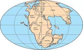 Pangaea formed by Continental Drift
