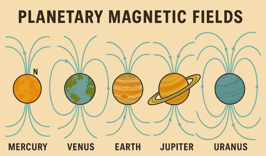 Planet Magnetic Field