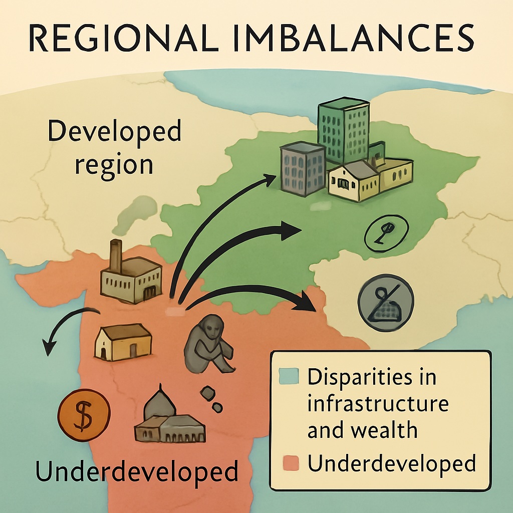 Regional imbalances
