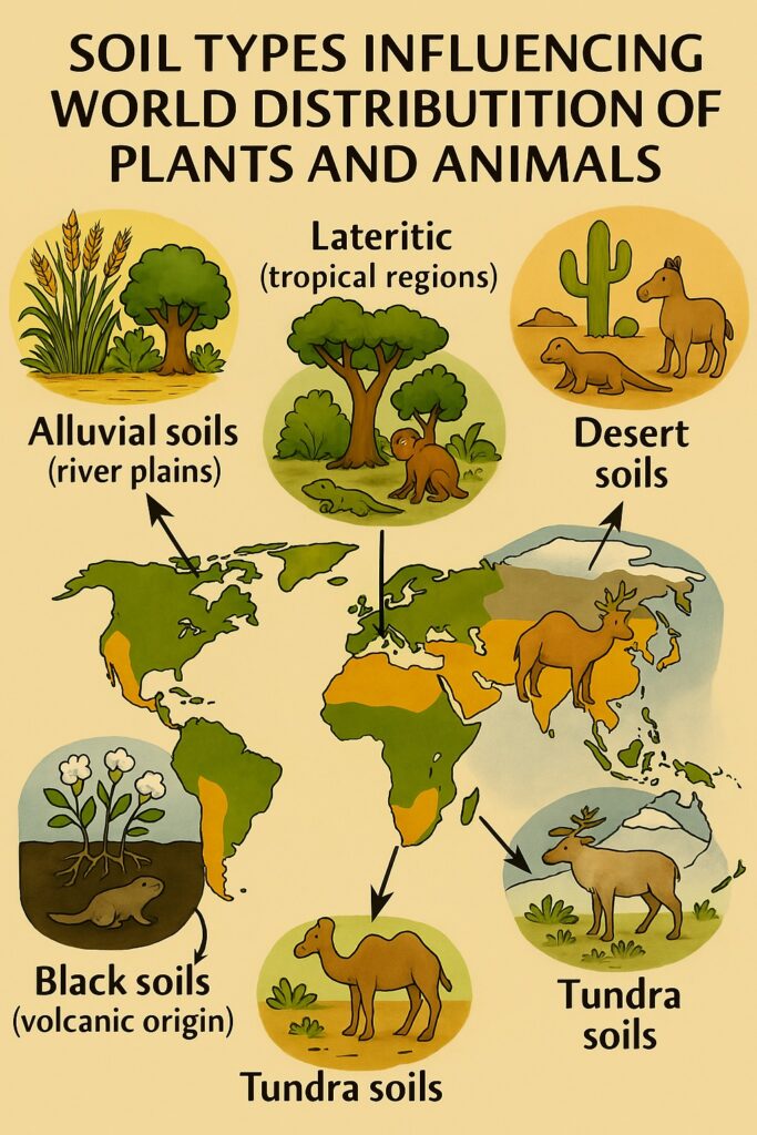 Soil as a factor influencing distribution of vegetation