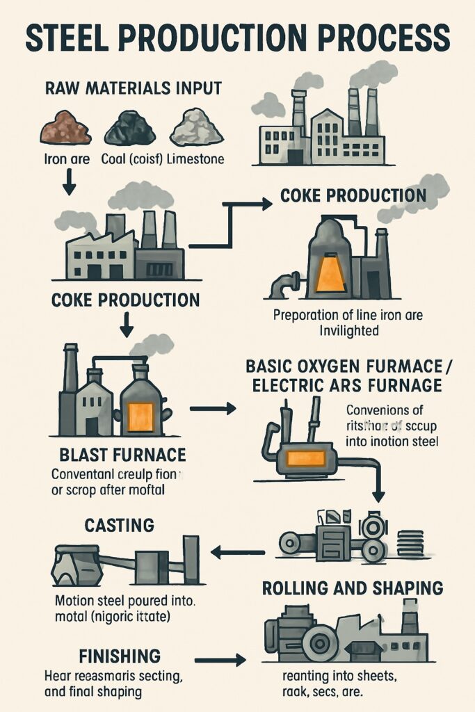 Steel Production Process