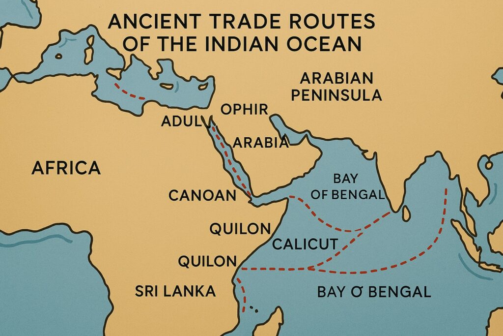 Trade Route of Indian Ocean
