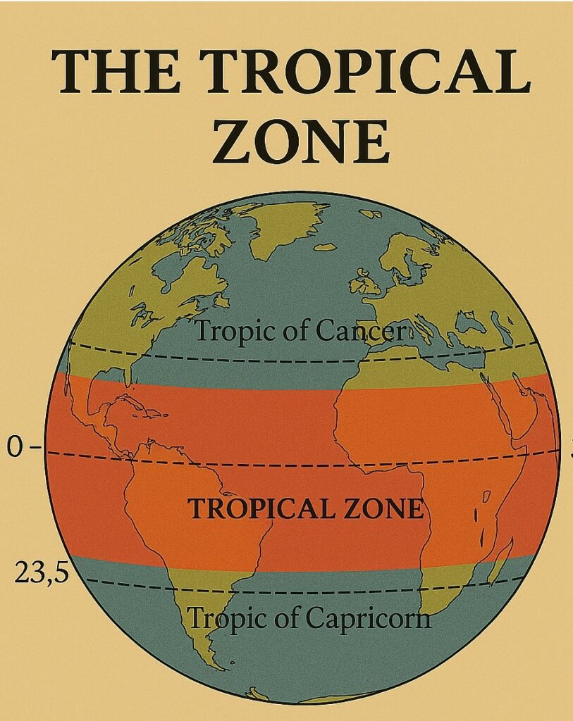 Tropical Zone of the Earth