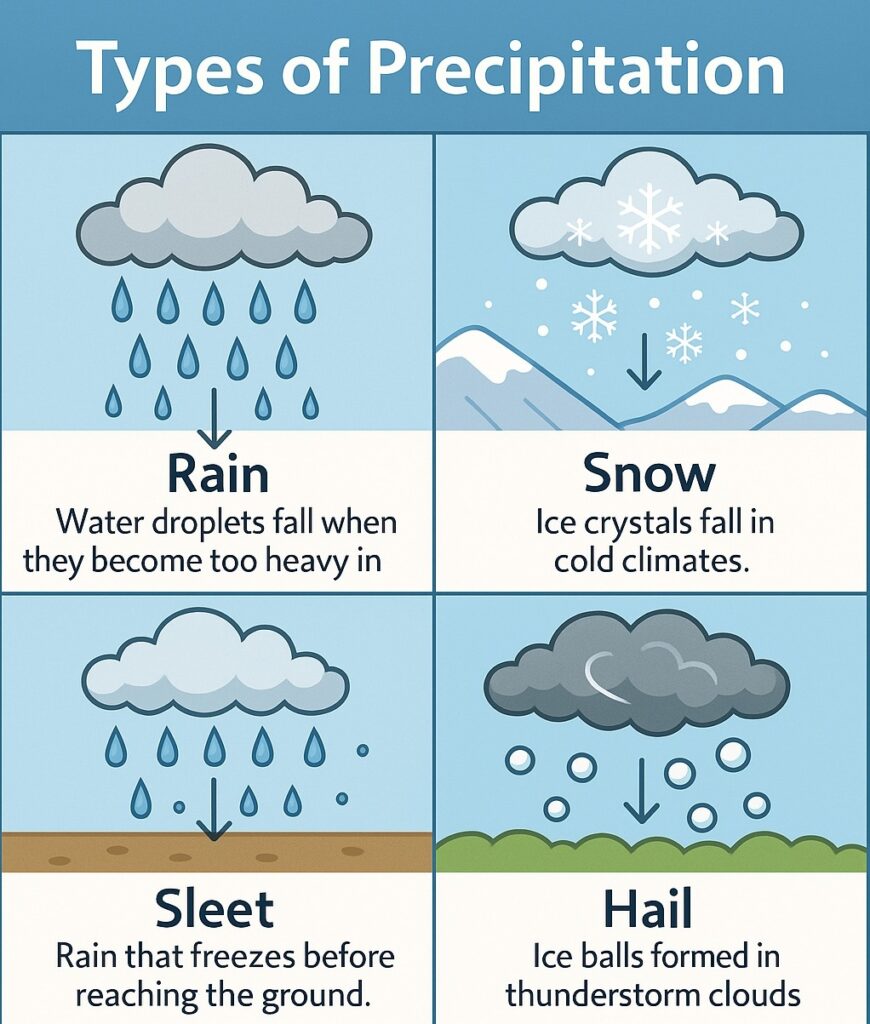 Types of Precipitation