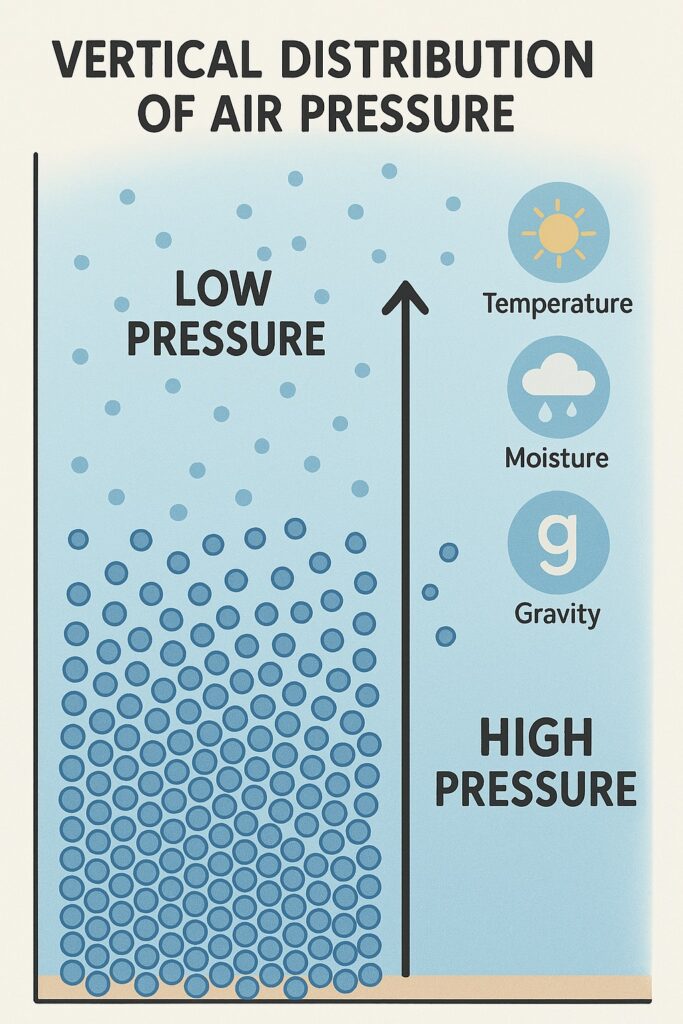 Vertical Distribution of Air Pressure