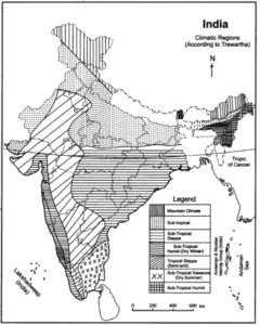 Types of Climate in India