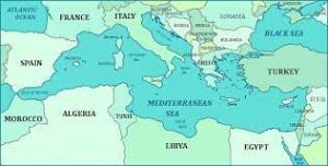 Mediterranean Sea Bordering Countries UPSC Licchavi Lyceum