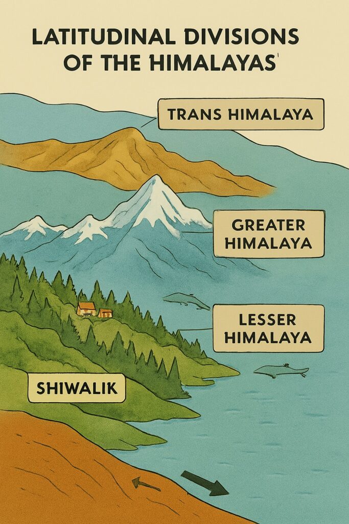 Division of Himalaya