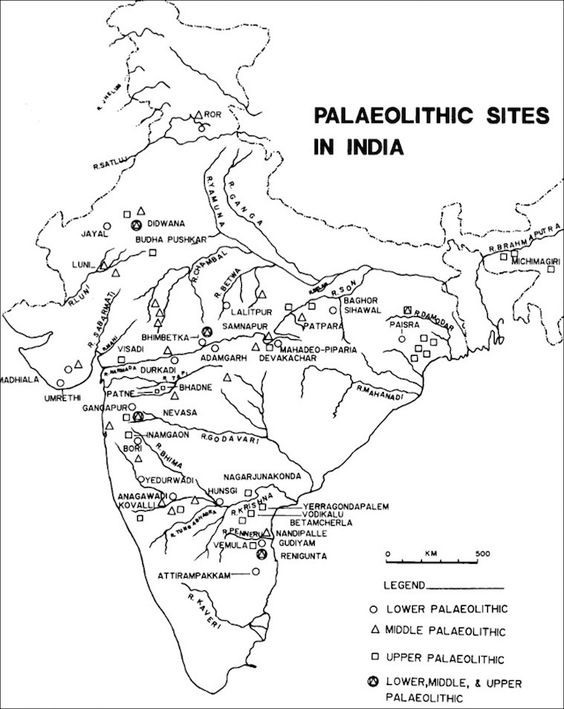 Palaeolithic-Period India Anthropology IAS Mains Question Paper (I) 2022 (Solved)