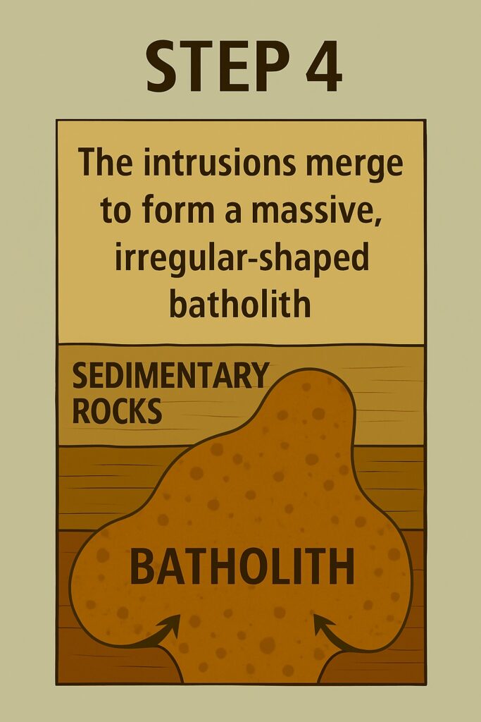 Formation of Batholith