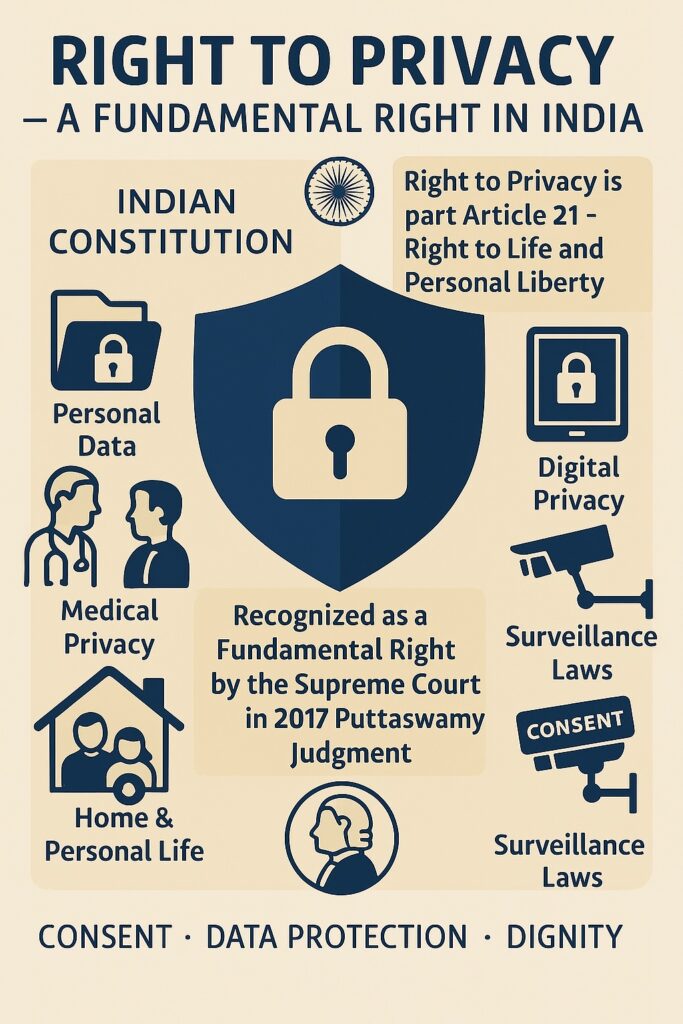 Right to Privacy in India image