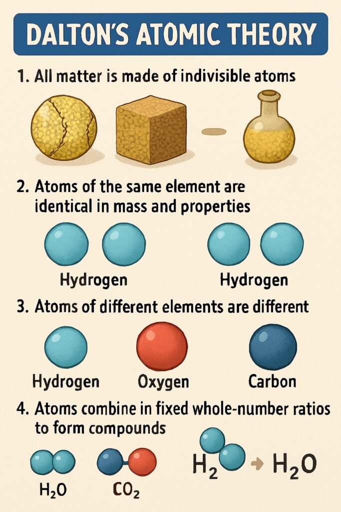 Dalton Atomic Theory