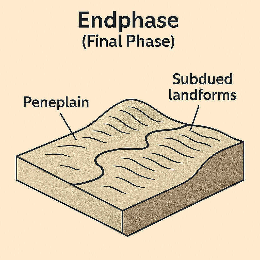 Final Phase of Penck Cycle of Erosion