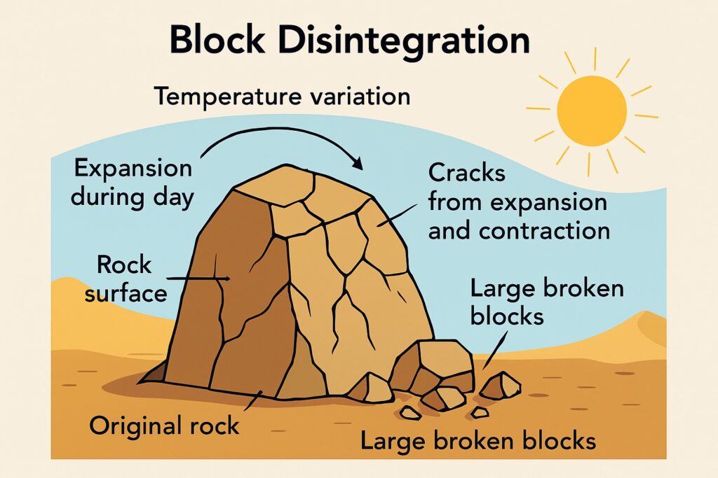 Block Disintegration