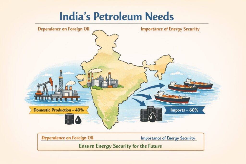Petroleum Needs of India