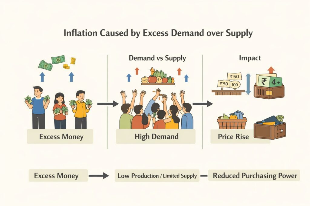 Inflation Caused by Higher Demand