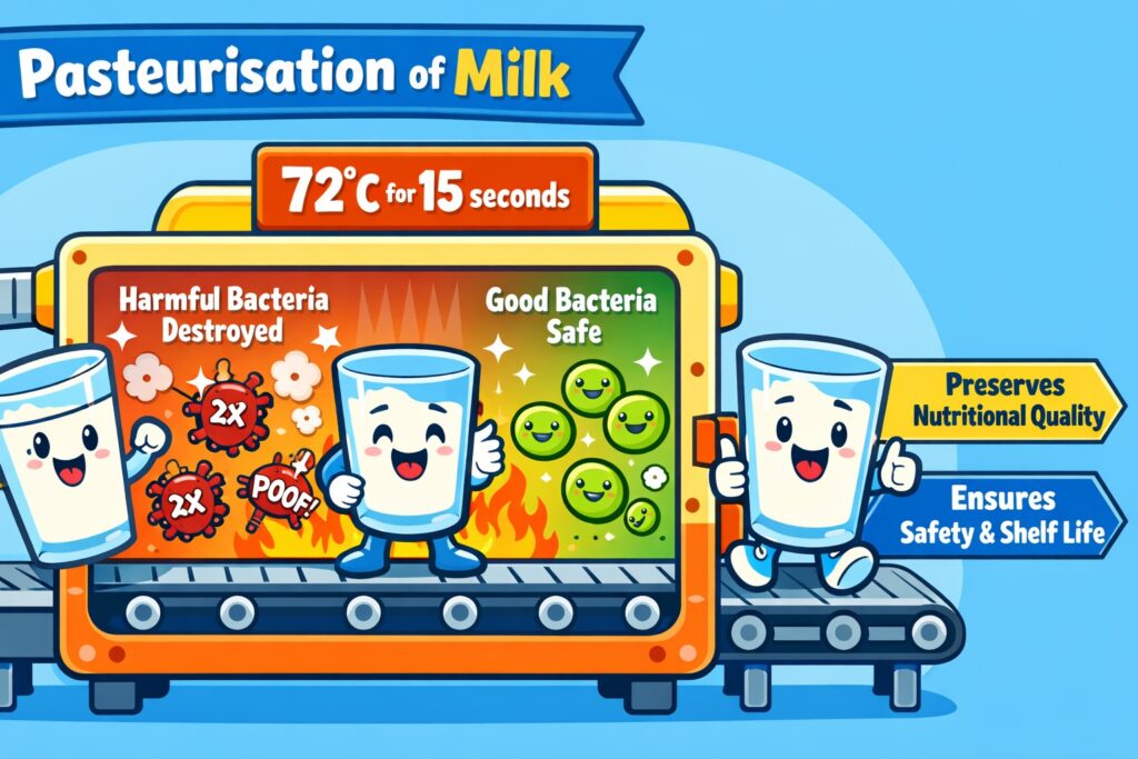Pasteurisation of Milk