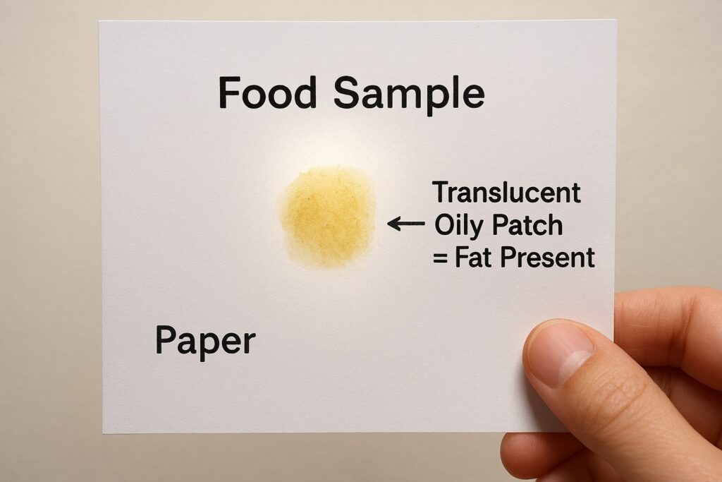 Test for Fat Presence