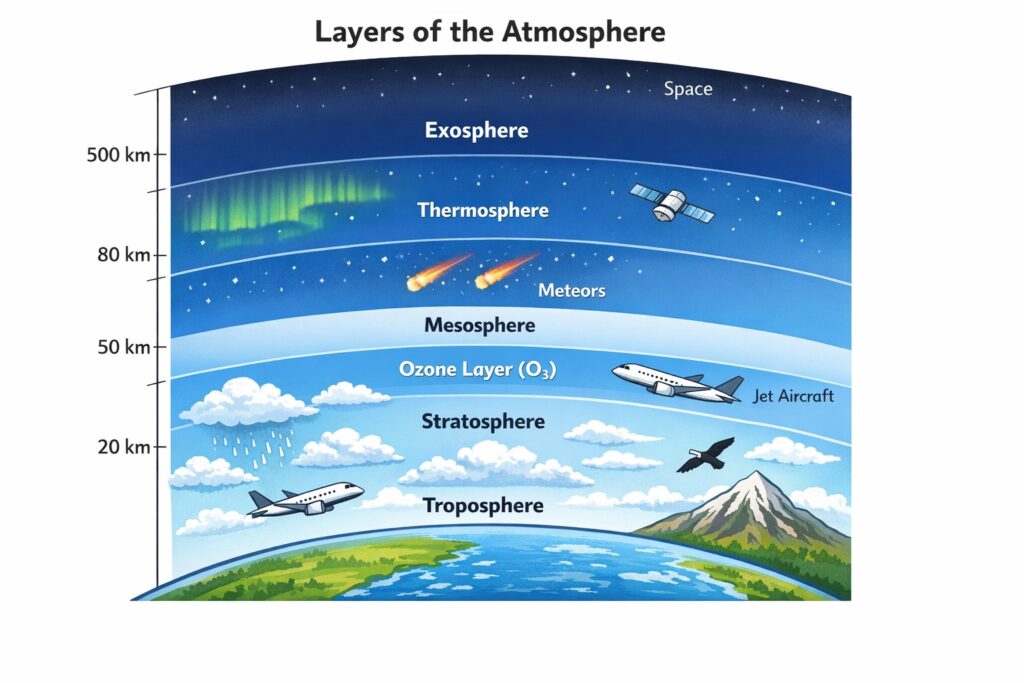 Layers of Atmosphere