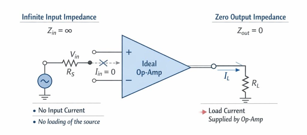 Ideal Op-amp Features