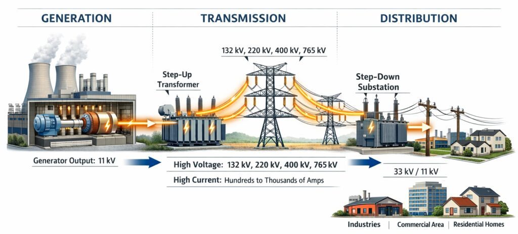 Power System Generation Transmission and Distribution