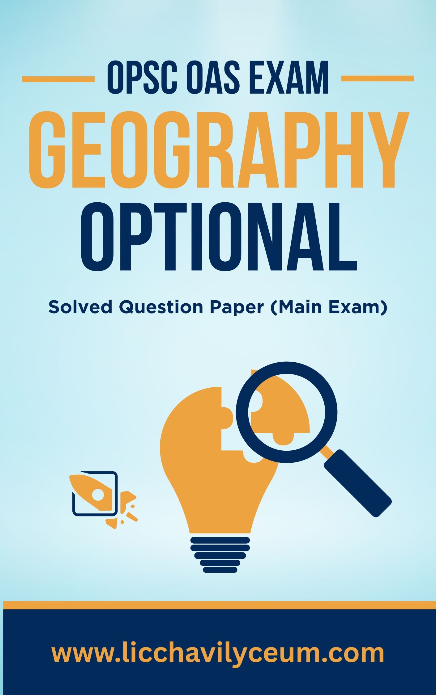 OPSC OAS Geography Optional Solved Paper