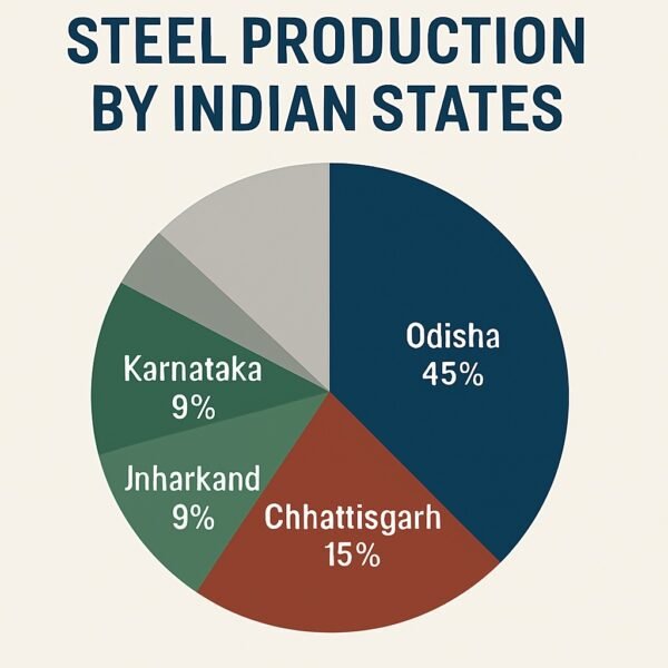Locational Factors of Iron and Steel Industry in India - Licchavi Lyceum