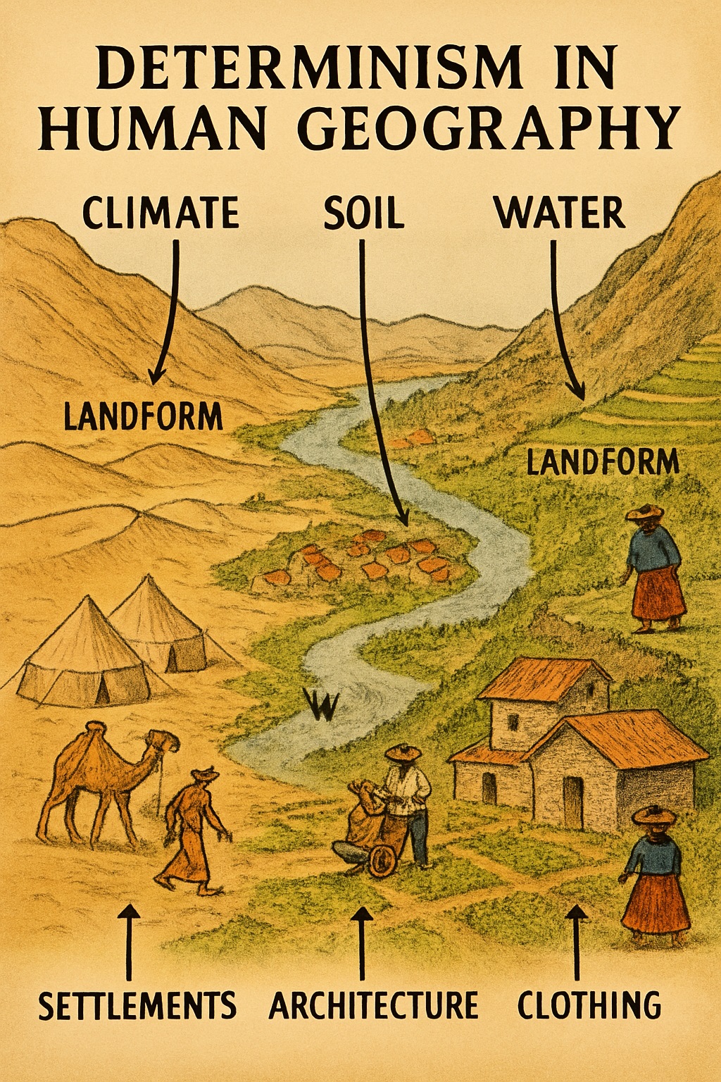 Difference Between Determinism and Possibilism - Licchavi Lyceum