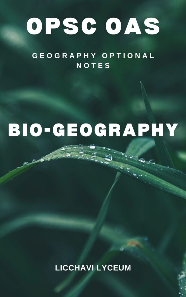 Book Cover OPSC Biogeography